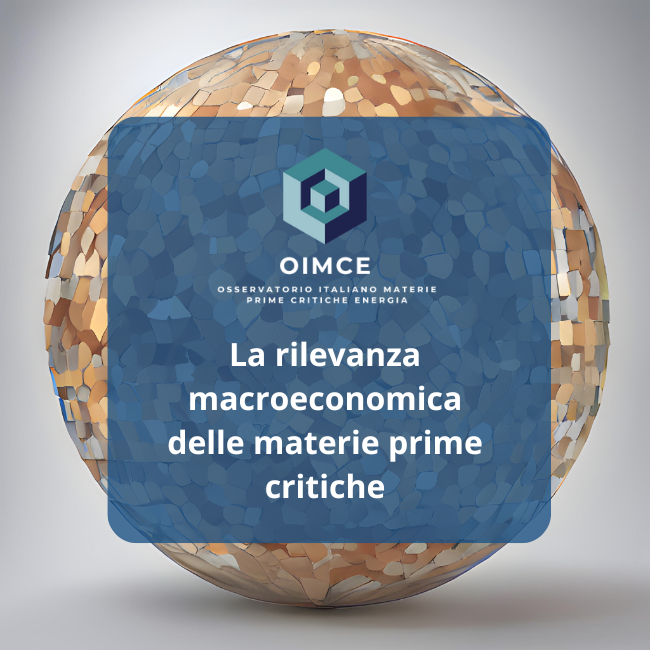 <p>La rilevanza macroeconomica delle materie prime critiche</p>
